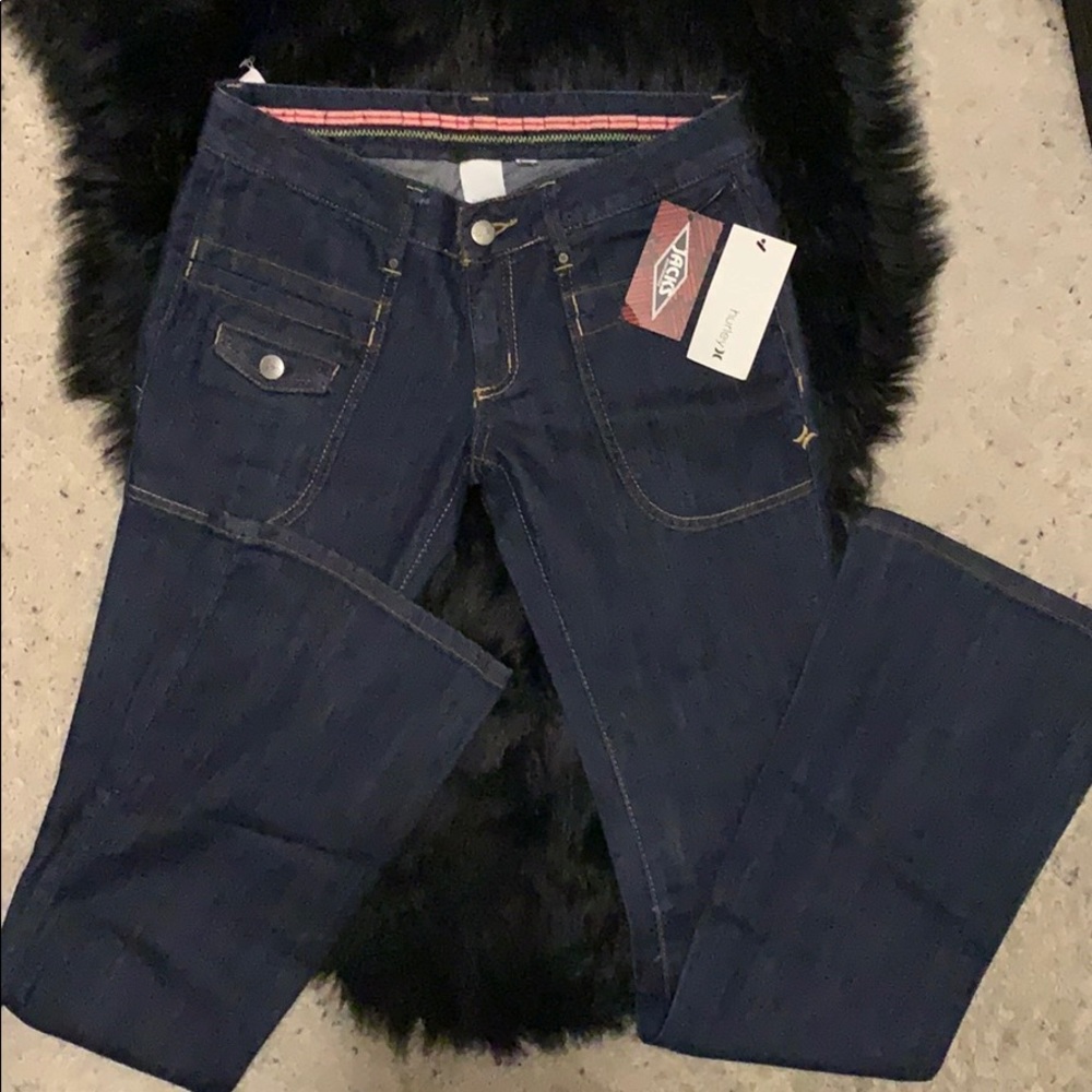 New Hurley denim blue jeans